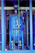 Shot peening cylinder
